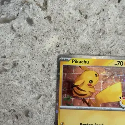 Pokemon Day 30th Anniversary Pikachu 051 /162 Stamped 2026 Promo CHEEK SWIRL 🌀 - Image 5