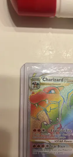 Pokemon TCG Charizard VSTAR Rainbow Secret Rare Card Brilliant Stars 174/172 - Image 3
