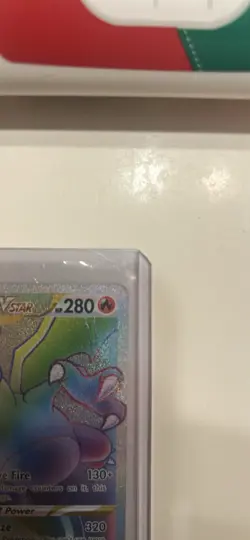 Pokemon TCG Charizard VSTAR Rainbow Secret Rare Card Brilliant Stars 174/172 - Image 5