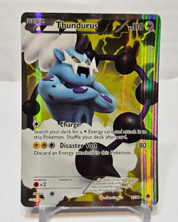 Thundurus 97/98 Ultra Rare Emerging Powers Pokemon 7891 - Image 1