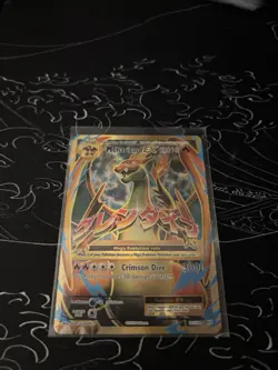 Pokemon XY Evolutions Mega M Charizard EX 2016 Full Art Holo MP - Image 1