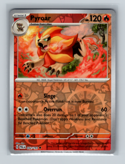 Pokemon TCG - Pyroar - 032/193 Reverse Holo Scarlet & Violet: Paldea Evolved - Image 1