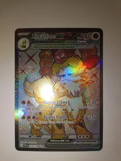Pokemon TCG Arcanine ex SV01 Scarlet & Violet 224/198 Ultra Rare Full Art Holo - Image 1