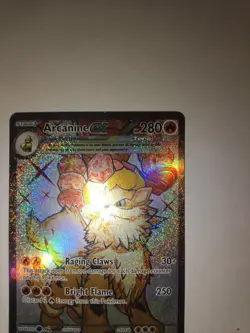 Pokemon TCG Arcanine ex SV01 Scarlet & Violet 224/198 Ultra Rare Full Art Holo - Image 3