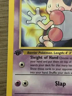 Pokemon TCG Sabrina's Mr. Mime Gym Heroes 94/132 Rare 1st Ed Basic 50 HP - Image 2