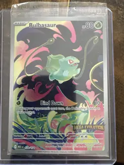 Pokemon Bulbasaur 133/132 English Mega Evolution Stamped Promo SEALED - Image 1