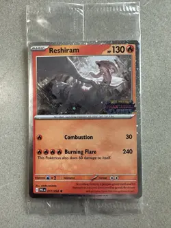 Reshiram 017/094 - SEALED Stamped Promo - Pokemon TCG: Phantasmal Flames - Image 1