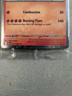 Reshiram 017/094 - SEALED Stamped Promo - Pokemon TCG: Phantasmal Flames - Image 3