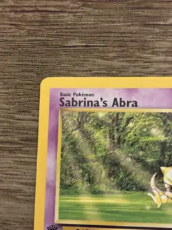 Pokemon TCG Sabrina's Abra Gym Challenge 94/132 Common Basic 50 HP 1st Edition . - Image 5