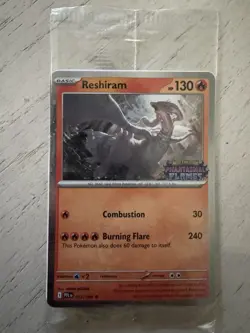 Pokemon Phantasmal Flames Reshiram 017/094 Promo Stamped Sealed TCG - Image 1