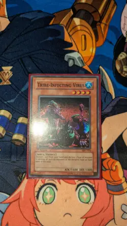 YuGiOh! | Tribe-Infecting Virus | MFC-076 Super Rare 1st Ed. | NM - Image 1