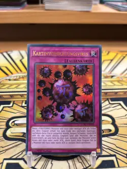 Yugioh Kartenvernichtungsvirus LCKC-DE046 Ultra Rare - Image 1