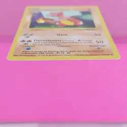 LP Pokemon TCG Charmeleon Base Set 24/102 Regular Shadowless - Image 3