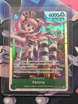 Perona OP14-033 SR | NM | The Azure Sea's Seven | One Piece TCG | English - Image 1
