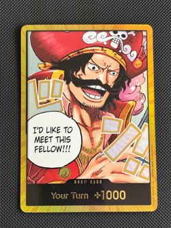 One Piece TCG English Gol. D. Roger Gold Don !! OP13 Carrying on His Will - Image 1