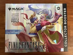 Magic: The Gathering - Final Fantasy Collector Omega Booster Box! NEW SEALED - Image 1