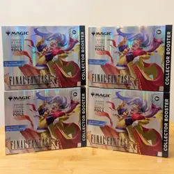 Magic the Gathering: Final Fantasy Collector Omega Booster |BRAND NEW SEALED x4 - Image 1
