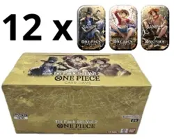 One Piece Card Game [12x] Tin Pack Set Vol.2 TS-02 Display English - Image 1