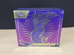 POKEMON SCARLET & VIOLET BASE FACTORY SEALED ELITE TRAINER BOX ETB SV01 MIRAIDON - Image 1