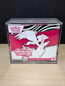 POKEMON SCARLET AND VIOLET WHITE FLARE SEALED ELITE TRAINER BOX ETB (WITH CASE) - Image 1