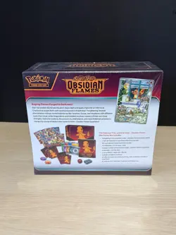 POKEMON SCARLET & VIOLET OBSIDIAN FLAMES FACTORY SEALED ELITE TRAINER BOX ETB - Image 4