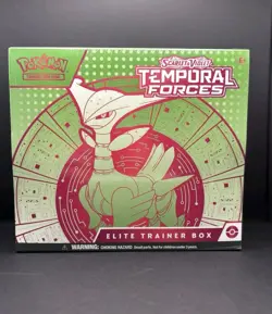 Pokemon Cards Scarlet & Violet Temporal Forces - ELITE TRAINER BOX SEALED - Image 1