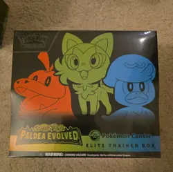 🔥Pokemon Center Paldea Evolved Elite Trainer Box ETB🔥New Sealed🔥🌎Fast ship🌎 - Image 1