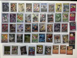Pokemon Mixed 76 Card Lot, Illustration Rates, Full Arts And More - Image 1