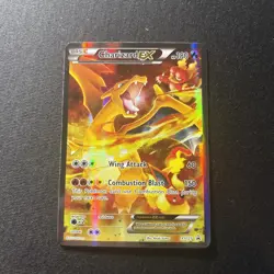Pokemon 2016 Charizard EX Full Art Holo Black Star Promo Card XY121 - Image 1