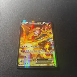Pokemon 2016 Charizard EX Full Art Holo Black Star Promo Card XY121 - Image 2