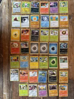 Pokeman Card Lot - 75+ Cards In pretty Good Shape - Image 2