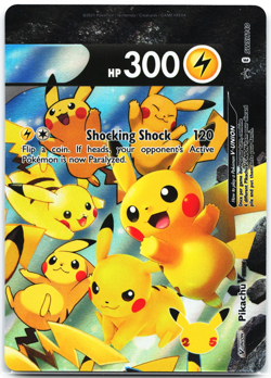 Pokemon Card- Pikachu V-Union [Set of 4]Sword & Shield Promo Cards #SWSH140 - Image 3
