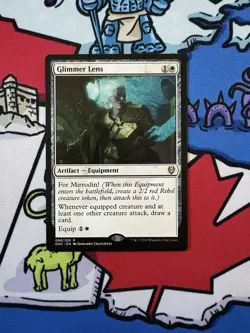 Glimmer Lens x1 Mtg Phyrexia: All Will Be One Commander - Image 1