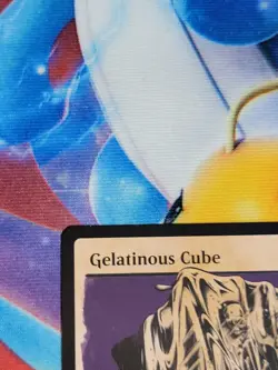 C1860 MAGIC MTG FOROGTTEN REALMS GELATINOUS CUBE #313 NM RARE SHOWCASE - Image 3