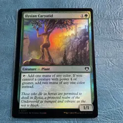 Ilysian Caryatid Commander Masters Foil 0297 NM MTG - Image 1