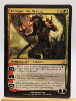 Magic The Gathering Xenagos, The Reveler 203/249 Epic Regular - F31 - Image 1