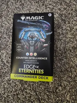 MAGIC THE GATHERING MTG EDGE OF ETERNITIES COMMANDER DECK COUNTER INTELLIGENCE - Image 1