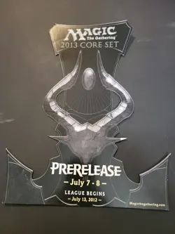 Magic the Gathering 2013 Core Pre-Release Counter Standee MTG Promo - Image 1