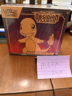 Obsidian Flames Elite Trainer Box ETB Pokemon Scarlet Violet - Image 1
