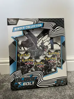 Pokemon TCG Black Bolt Binder Collection - Brand New & Sealed - Image 1