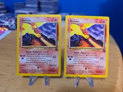 Pokemon Moltres Black Star Promo Aoki Error X Two #21 - Image 1