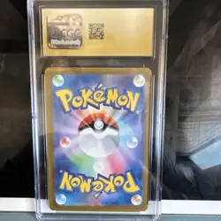 Pokemon Feebas 035/187 Sv8a Terastal Fest ex Master Ball Holo CGC 10 Japanese - Image 2