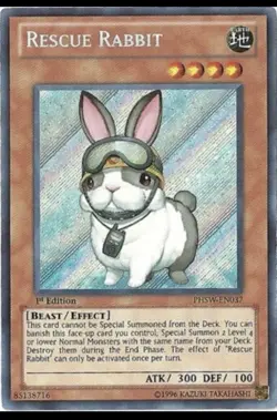 LP Rescue Rabbit - PHSW-EN037 - Secret Rare - 1st Edition - YuGiOH - Image 1