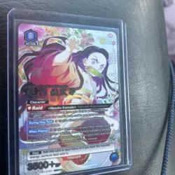 Union Arena Demon Slayer Nezuko Kamado SR*** UEX05BT/KMY-3-021 Serial 001/100 - Image 3