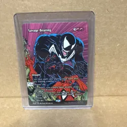 Savage Beating (Borderless) Marvel Universe Eternal-Legal Regular - Image 1