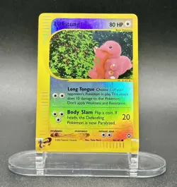 Lickitung 90/147 Reverse Holo Pokemon Aquapolis 2002 Wotc Vintage Holo LP - Image 2