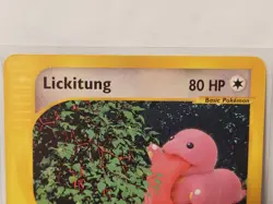 Pokemon Common Lickitung 90/147 Aquapolis Non Holo - Moderately Played (MP) - Image 2