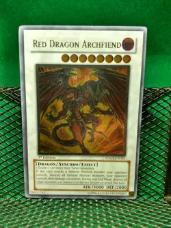 Yugioh - Red Dragon Archfiend - TDGS-EN041 - 1st Edition Ultimate Rare - NM/MINT - Image 1