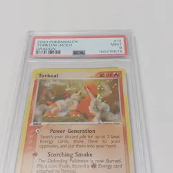 Pokemon TCG ex Dragon 2003 Ex Dragon Torkoal holo 12/97 PSA 9 - Image 4