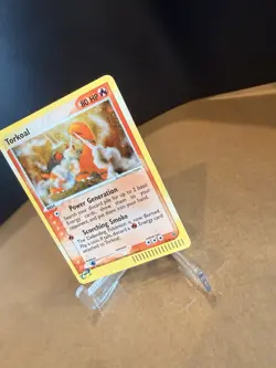 Pokemon TCG Torkoal 12/97 EX Dragon Holo Rare Swirl - Image 3